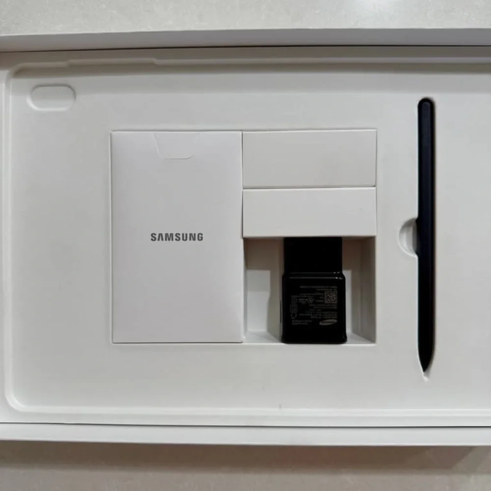 Samsung Tablet - Blue and Black